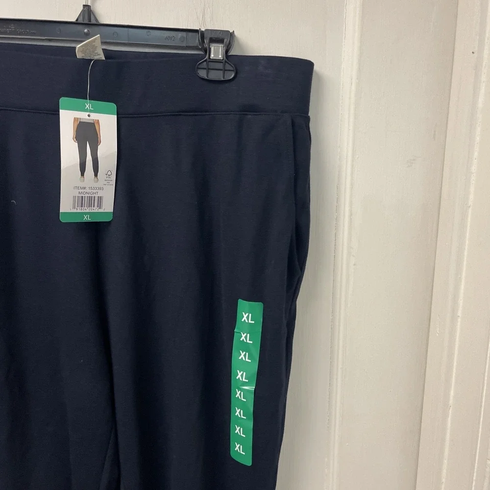 NWT Matty M Essential Jogger Comfort Jogger Navy Blue Size XL